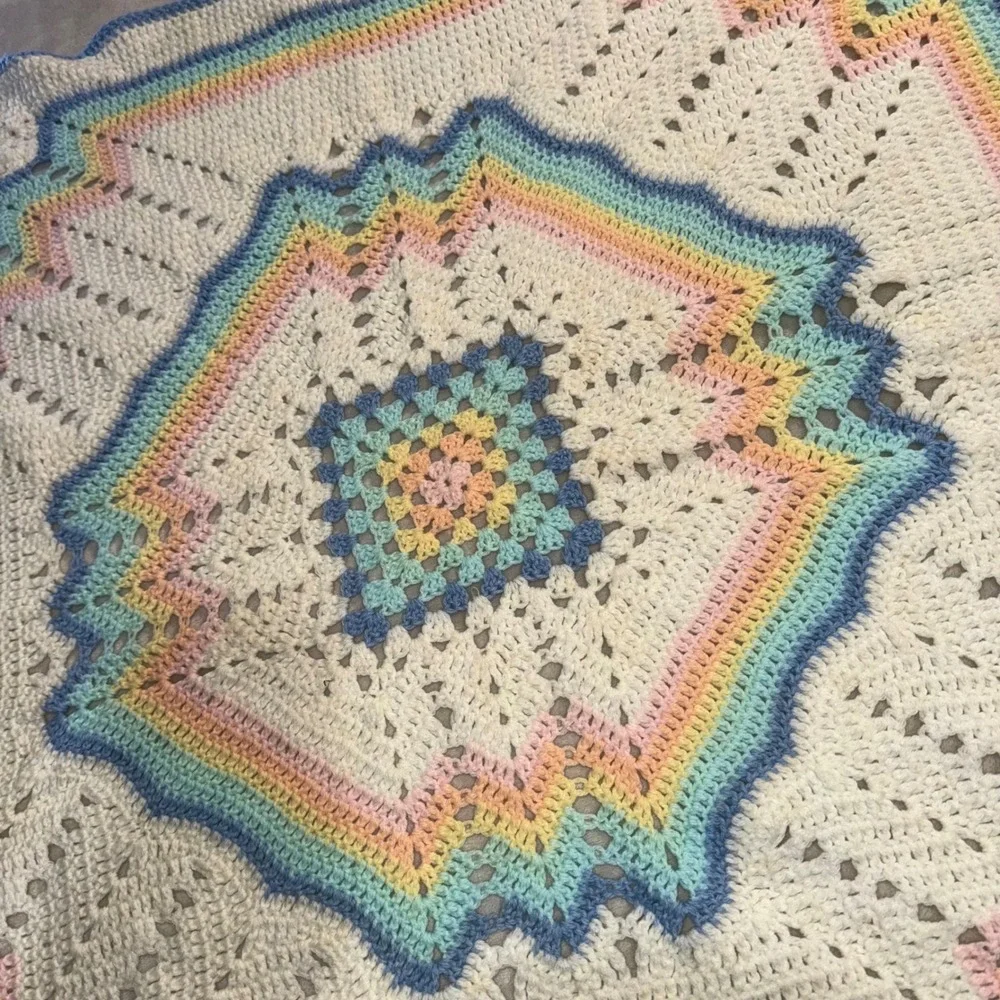 Handmade crochet baby